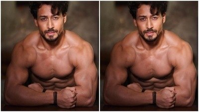 Tiger Shroff's 'morning motivation' looks like this... (Instagram/@tigerjackieshroff) Tiger Shroff's 'morning motivation' looks like this... (Instagram/@tigerjackieshroff)