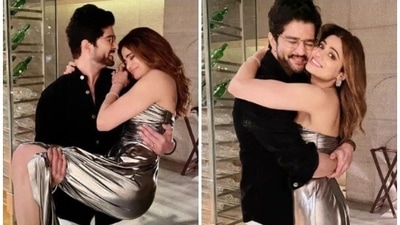 Shamita Shetty with Raqesh Bapat on a date night.&nbsp; (Instagram)