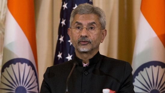 External affairs minister S Jaishankar.(AP)