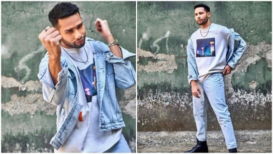 Siddhant Chaturvedi is currently awaiting the release of his upcoming film Gehraiyaan. The actor, who is all set to share screen space with Deepika Padukone and Ananya Panday in the film, has started the promotions in full swing. A day back, Siddhant shared a slew of pictures of his recent look on his Instagram profile and since then, we are swooning.(Instagram/@siddhantchaturvedi)