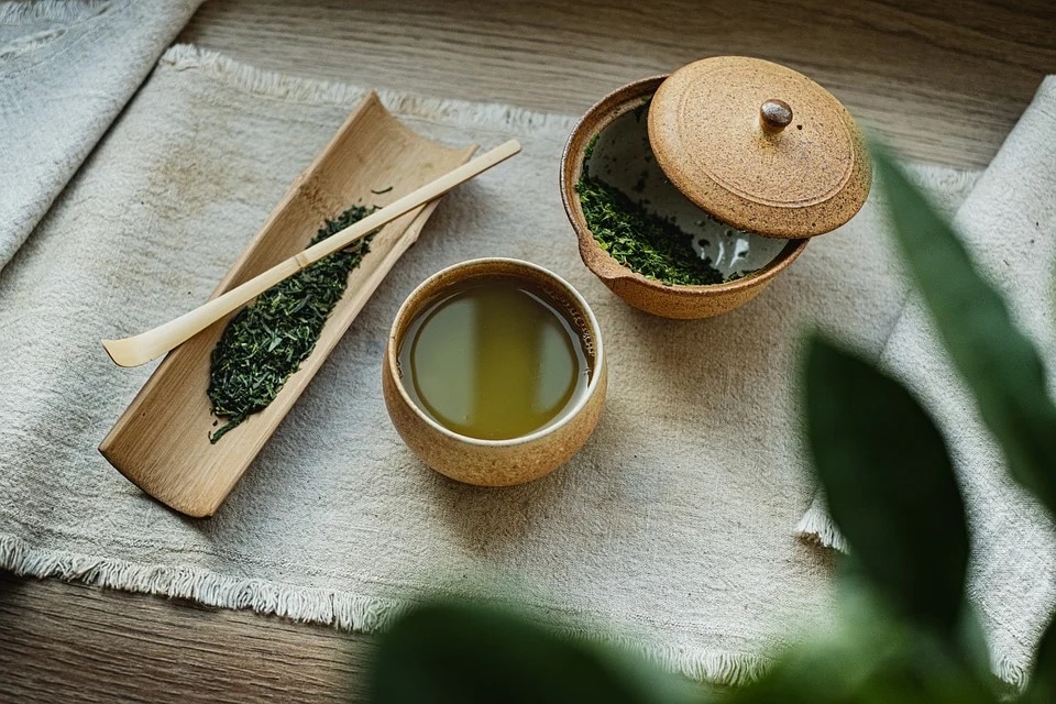 Green tea leaves (Pixabay) Green tea leaves (Pixabay)