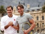 Roger Federer and Rafael Nadal (REUTERS)