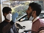As many as 61,992 Covid-19 tests were carried out in Delhi on Thursday, February 2, 2022. (Vipin Kumar/HT) As many as 61,992 Covid-19 tests were carried out in Delhi on Thursday, February 2, 2022. (Vipin Kumar/HT)