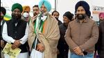Congress candidate Balbir Singh Sidhu addressing a campaign meeting in Mohali on Thursday. (HT Photo)