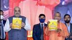 Union home minister Amit Shah and Uttar Pradesh chief minister Yogi Adityanath. (FILE PHOTO)