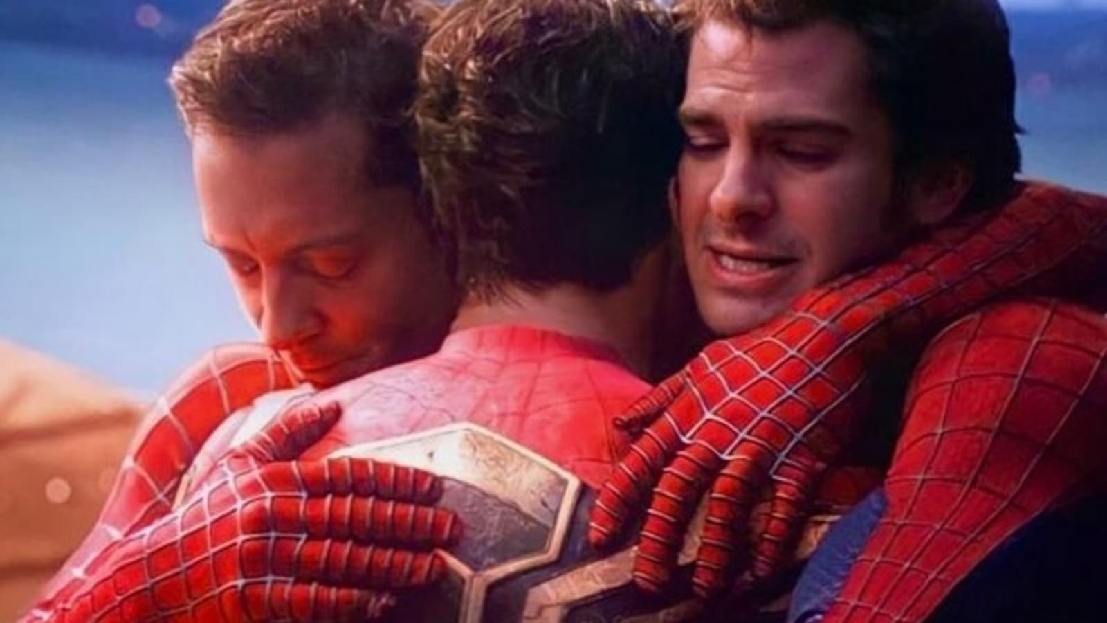 Tom Holland admits he was 'very nervous' to be joined by fellow Spider-Men  Tobey Maguire and Andrew Garfield in 'No Way Home