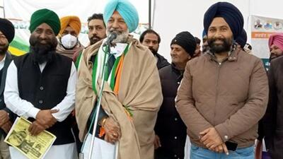 Congress candidate Balbir Singh Sidhu addressing a campaign meeting in Mohali on Thursday. (HT Photo) Congress candidate Balbir Singh Sidhu addressing a campaign meeting in Mohali on Thursday. (HT Photo)