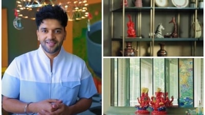 Glimpses of Guru Randhawa's home. (YouTube) Glimpses of Guru Randhawa's home. (YouTube)