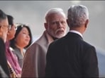 Prime Minister Narendra Modi with foreign minister Dr S Jaishankar.