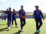 India U19 squad at the U19 World Cup 2022(Twitter) India U19 squad at the U19 World Cup 2022(Twitter)