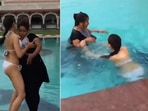 Snippets from Sara Ali Khan's prank video.