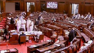 The Rajya Sabha. (PTI)