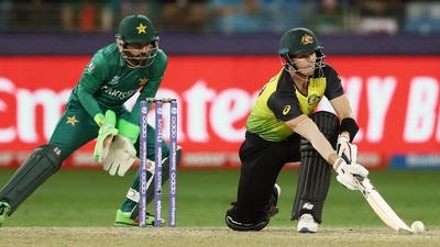 Australia's Steven Smith plays a shot during the 2nd semi-final of ICC Men's T20 World Cup match between Australia and Pakistan, at Dubai International Cricket Stadium in Dubai on Thursday. (ANI) Australia's Steven Smith plays a shot during the 2nd semi-final of ICC Men's T20 World Cup match between Australia and Pakistan, at Dubai International Cricket Stadium in Dubai on Thursday. (ANI)