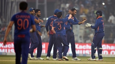 File photo of Indian team in action. (ANI) File photo of Indian team in action. (ANI)