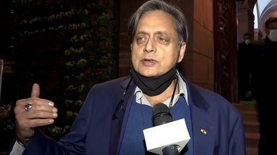 Shashi Tharoor has condemned the Karnataka government's decision of not allowing hijab inside classrooms. (ANI) Shashi Tharoor has condemned the Karnataka government's decision of not allowing hijab inside classrooms. (ANI)