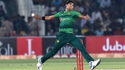 Pakistan pacer Mohammad Hasnain (Twitter)
