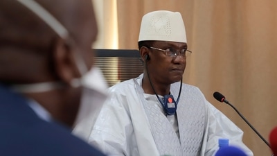 Mali's Prime Minister Choguel Maiga (REUTERS/ Paul Lorgerie/File Photo) (REUTERS)
