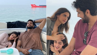 Ananya Panday shares photos from the sets of Gehraiyaan. Ananya Panday shares photos from the sets of Gehraiyaan.