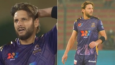 Shahid Afridi was punished on his PSL return. (Twitter) Shahid Afridi was punished on his PSL return. (Twitter)