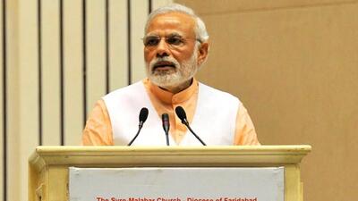 Prime Minister Narendra Modi will be in Hyderabad on Saturday. (AFP)