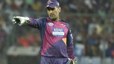 MS Dhoni during IPL 2016. (IPL) MS Dhoni during IPL 2016. (IPL)