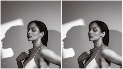 Masaba Gupta, in beast mode, is working on her core (Instagram/@masabagupta) Masaba Gupta, in beast mode, is working on her core (Instagram/@masabagupta)