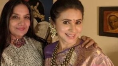 Shabana Azmi shares a beautiful birthday wish for Urmila Matondkar.