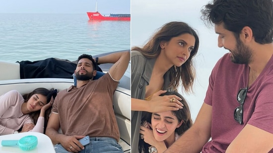 Ananya Panday shares photos from the sets of Gehraiyaan.