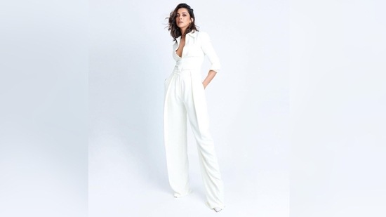 Deepika Padukone Spotted In A Chic White Jumpsuit, The Price Of