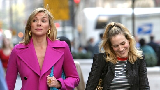 Sarah Jessica Parker opens up about working with Kim Cattrall.