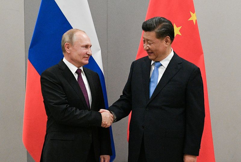 The countries declare they are “world powers”. China is, in fact, a global power. The newsworthy point is that Russia is back with a vengeance on the world stage, and China strongly supports this.&nbsp; (REUTERS)