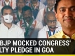 HOW BJP MOCKED CONGRESS' LOYALTY PLEDGE IN GOA HOW BJP MOCKED CONGRESS' LOYALTY PLEDGE IN GOA