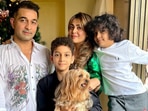 Amrita Arora wishes son Azaan Ladak on his 12th birthday.