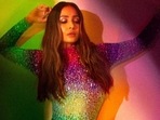 Malaika Arora is a legit fashion queen in rainbow bodycon dress with a side thigh-high slit: All pics here Malaika Arora is a legit fashion queen in rainbow bodycon dress with a side thigh-high slit: All pics here