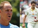 Matthew Hayden (L) and Pat Cummins.(Getty/AP) Matthew Hayden (L) and Pat Cummins.(Getty/AP)