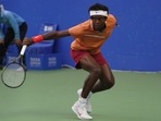 Elias Ymer in action Elias Ymer in action