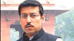 Senior BJP leader Rajyavardhan Rathore claimed that Punjab right now is ruled by drug mafias and sand mafias. He said this was the reason that the common man was suffering. (HT File Photo)