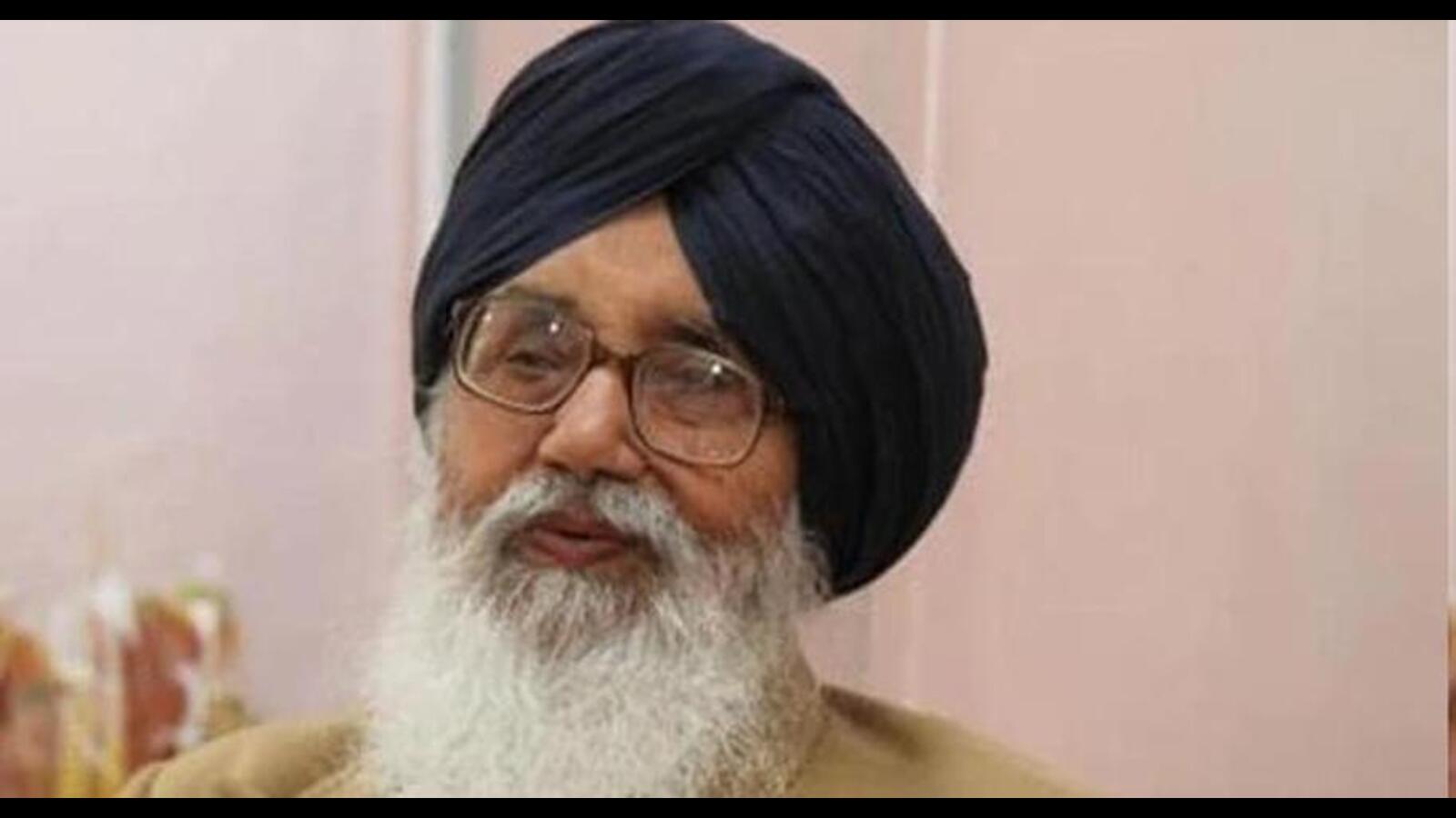 Badal undergoes post-Covid health check-up at Mohali hospital ...