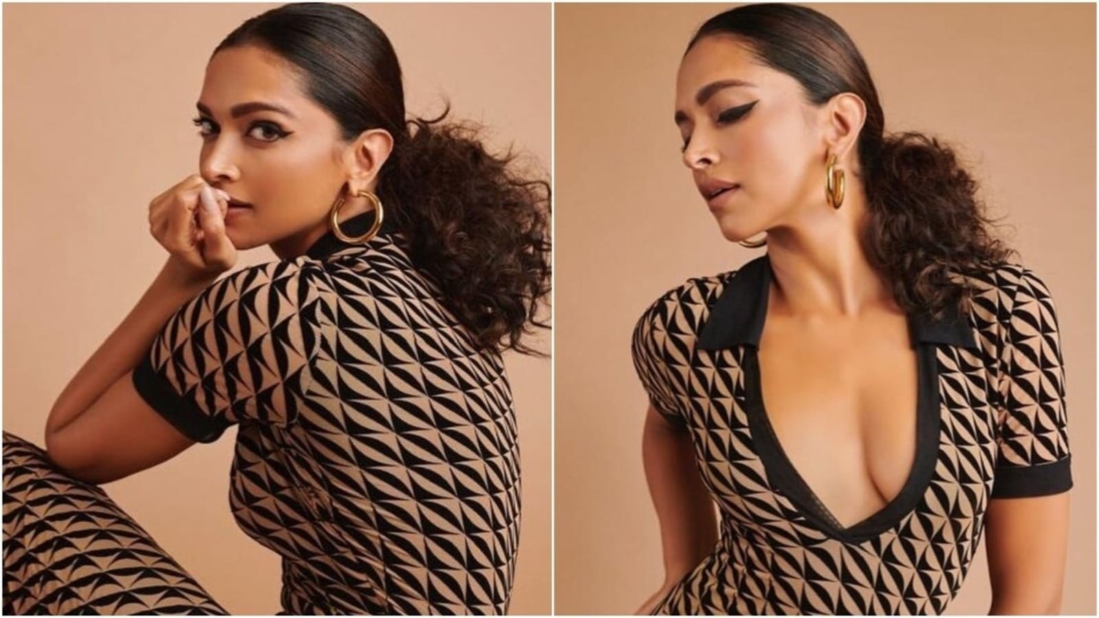 Deepika Padukone Brings Back Dark Bold Lips In Fashion Yet Again