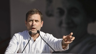 Congress leader Rahul Gandhi attacked Prime Minister Narendra Modi, while addressing a rally 'Uttarakhandi Kisan Swabhiman Samvad', in Kichha. Congress leader Rahul Gandhi attacked Prime Minister Narendra Modi, while addressing a rally 'Uttarakhandi Kisan Swabhiman Samvad', in Kichha. 