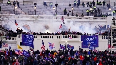 File photo violent rioters, loyal to President Donald Trump, storm the Capitol in Washington. ( AP Photo ) File photo violent rioters, loyal to President Donald Trump, storm the Capitol in Washington. ( AP Photo )