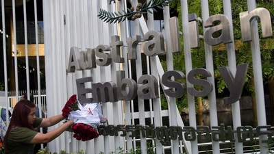 A former staff member at the Australian Embassy in Bangkok is facing criminal charges after multiple spy cameras were found in the women's bathrooms. (AFP) A former staff member at the Australian Embassy in Bangkok is facing criminal charges after multiple spy cameras were found in the women's bathrooms. (AFP)