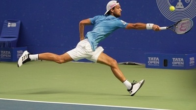 Joao Sousa beat Elias Ymer 5-7, 7-6 (7-4), 7-5 to reach Tata Open final (Tata Open) Joao Sousa beat Elias Ymer 5-7, 7-6 (7-4), 7-5 to reach Tata Open final (Tata Open)