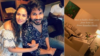 Mira Rajput gives a glimpse of her new house. Mira Rajput gives a glimpse of her new house.