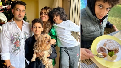 Amrita Arora wishes son Azaan Ladak on his 12th birthday.