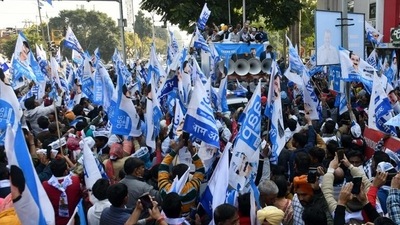 Aam Aadmi Party to take out padyatra on Sunday. (HT File Photo)
