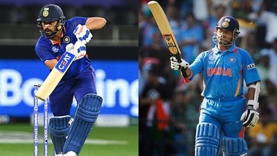 Rohit Sharma; Sachin Tendulkar