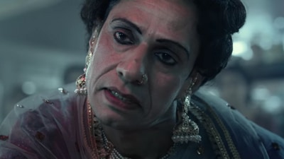 Vijay Raaz plays Razia in Gangubai Kathiawadi. Vijay Raaz plays Razia in Gangubai Kathiawadi.