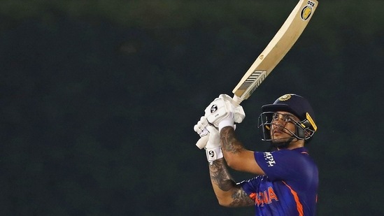 Ishan Kishan plays a shot (ANI/File Photo)
