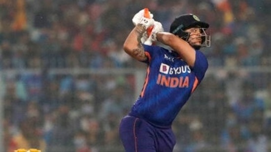 India's Ishan Kishan (AP)